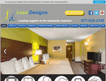 Tablet Screenshot of leaddesignsllc.com